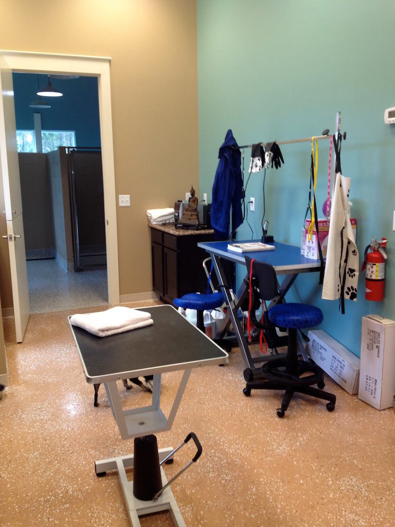 Our Grooming Area